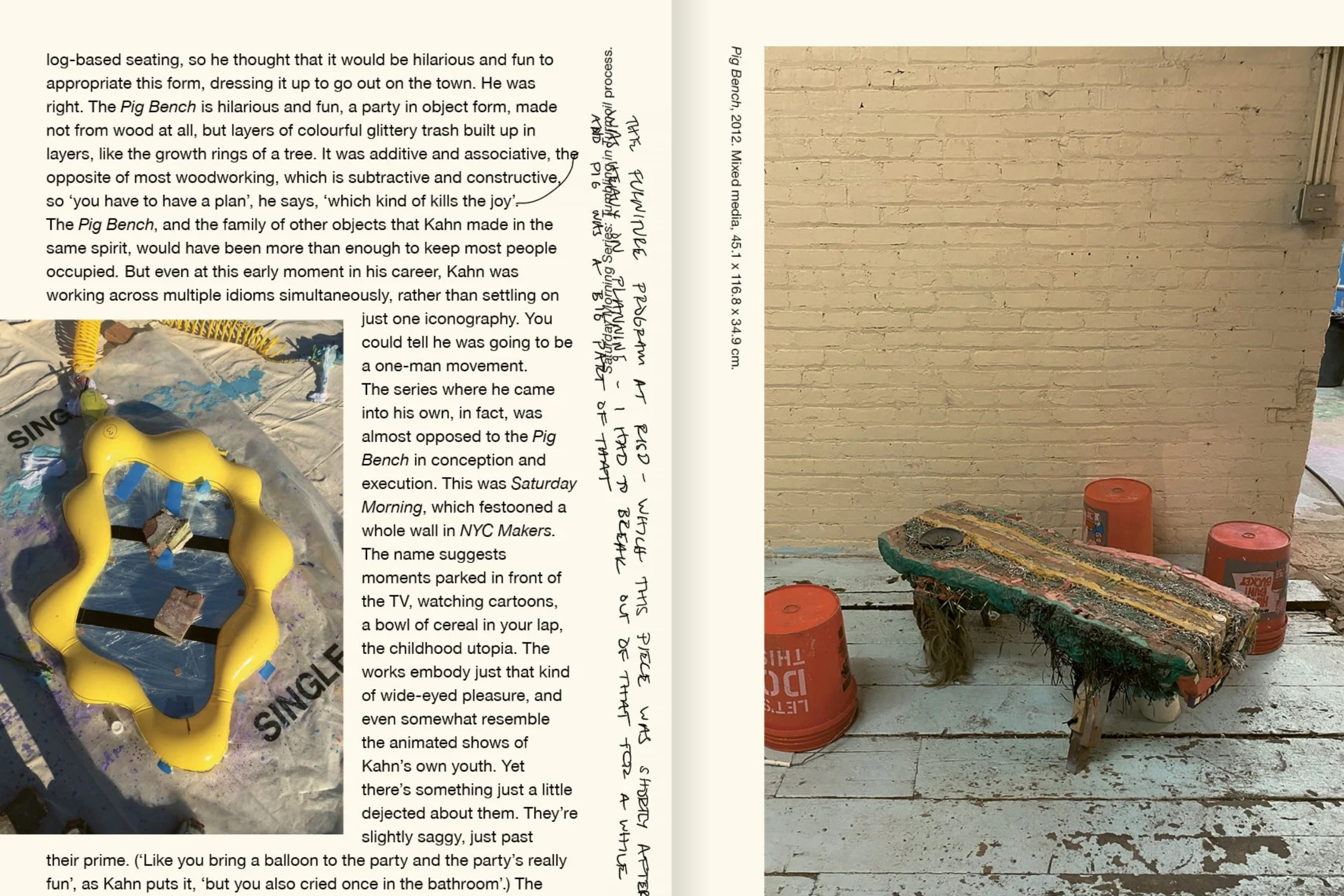 Casually Sauntering the Perimeter of Now - Misha Kahn