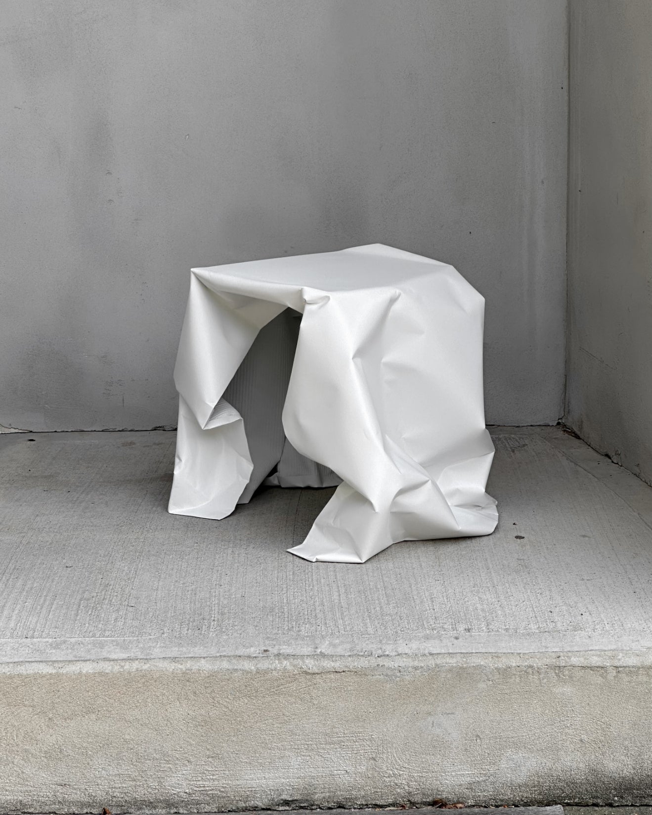 Papier Hocker [Paper Stool] 6B 2024 | Illya Goldman Gubin