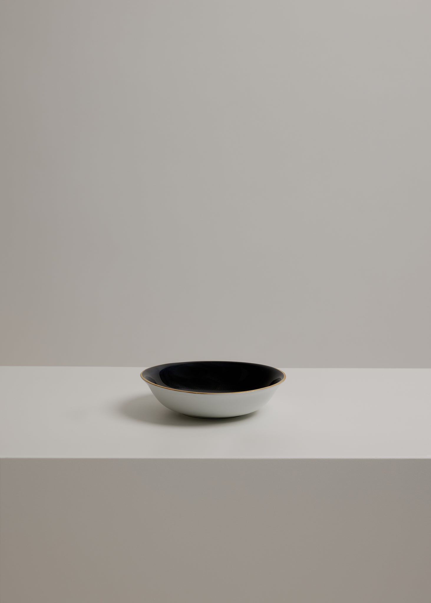 Indigo Shallow Bowl
